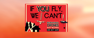 If you fly, we can't - recreational drones warning