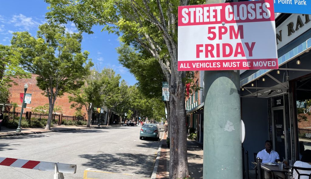 Downtown Street Closure in New Bern NC