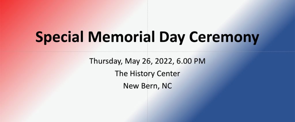 Special Memorial Day Ceremony