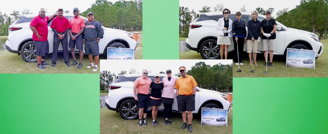 Teams from the inaugural New Bern Historical Society Golf Tournament.