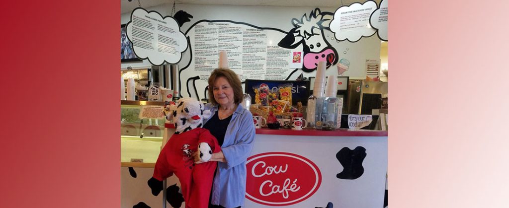 The Cow Cafe - Mildred Green and Mooford the Cow in New Bern, NC