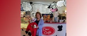 The Cow Cafe - Mildred Green and Mooford the Cow in New Bern, NC
