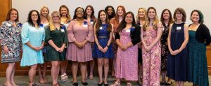 Group photo of 2022 Hageman Scholars