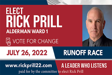 Elect Rick Prill for Alderman Ward 1