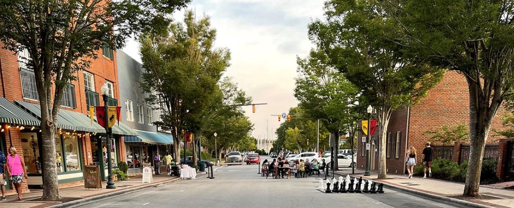 Middle Street in Downtown New Bern closed on June 11, 2022