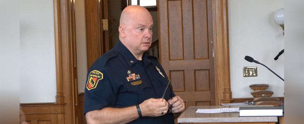 New Bern Police Chief Patrick Gallager