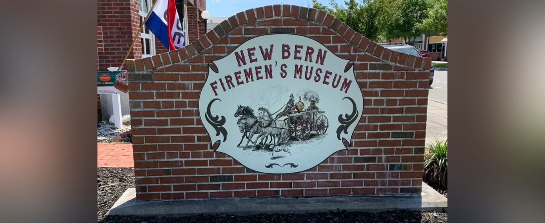 New Bern Fire Museum sign