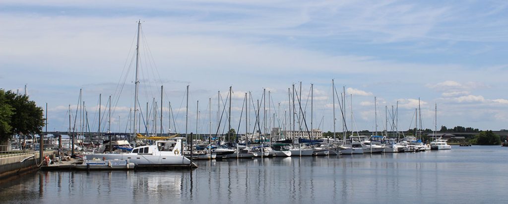 Trent River in New Bern, NC