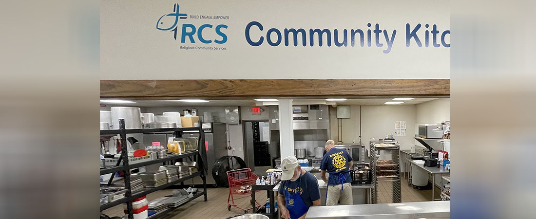 New Bern Breakfast Rotary Club at RCS Community Kitchen