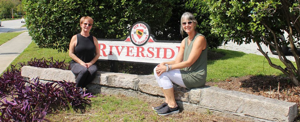 Cindy Dameron and Beth Dabagian in Historic Riverside Community