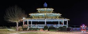 Gazebo at Union Point Park (photo by Elaine Rouse for New Bern Now)
