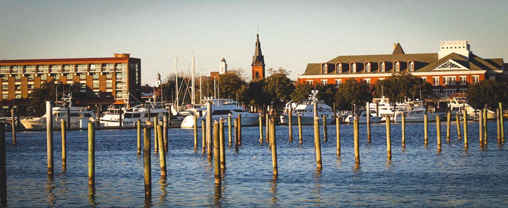 Waterfront in Downtown New Bern, NC
