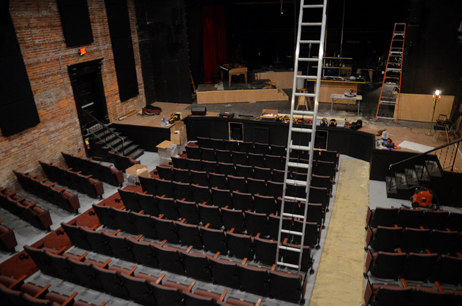 The New Bern Civic Theatre has undergone extensive renovations since December, including all new seats and an upgraded sound system. 