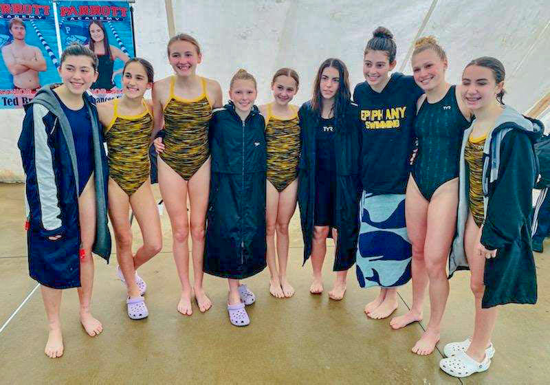Epiphany Women's Varsity Swim Team