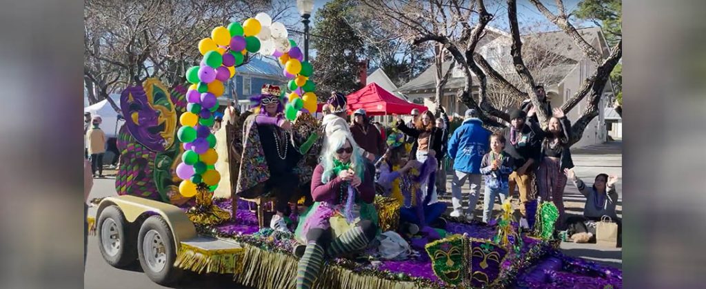 7th annual New Bern Mardi Gras Parade held on Feb. 18, 2023 in New Bern, N.C. Photo by Becky Wetherington.