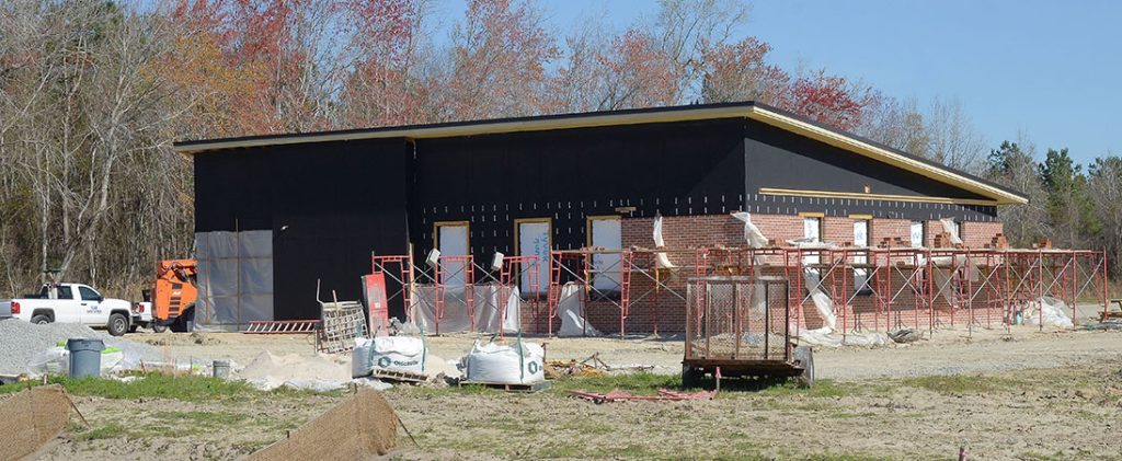 A new facility to house Craven County's CARTS program is just one of the projects outlined in a facilities master plan that is currently under construction or in the planning stages. Credit: Todd Wetherington.