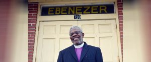 After serving his church and the New Bern community tirelessly for the last 43 years, Pastor Robert Johnson will step down from the pulpit of Ebenezer Presbyterian Church for the last time on May 7. Photo by Todd Wetherington.