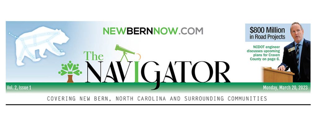 The Navigator newspaper masthead for March 20, 2023