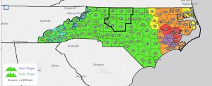 NC Department of Environmental Quality Map updated April 22, 2023 at 9:29 a.m.