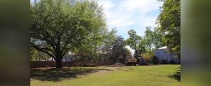 Rhem Avenue property where the Tisdale House will be located. Photo by Wendy Card.