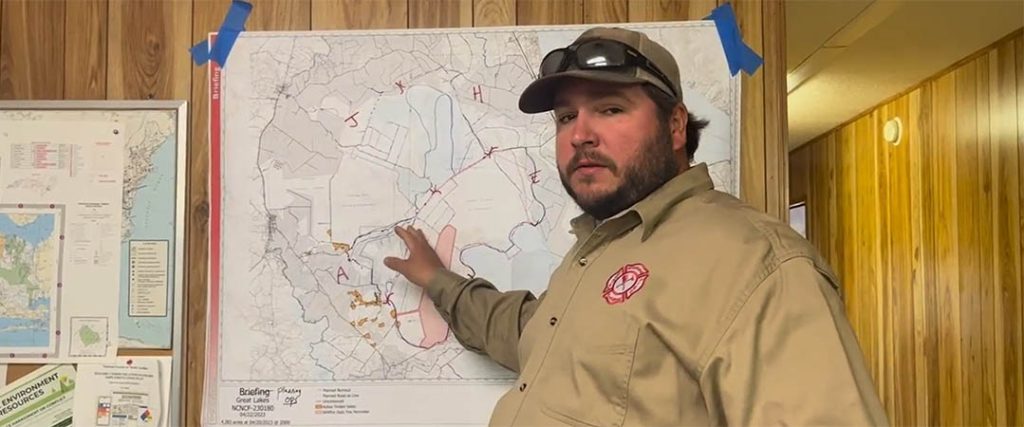 Wildfire update from U.S. Forest Service