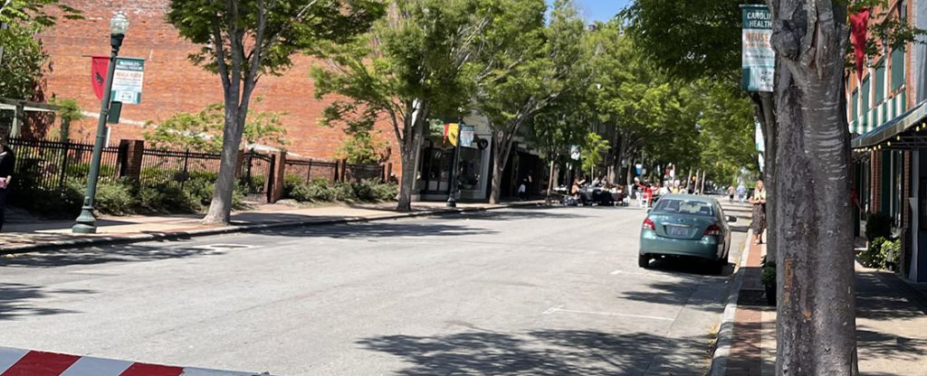 Middle Street closure in downtown New Bern, N.C. (Wendy Card)