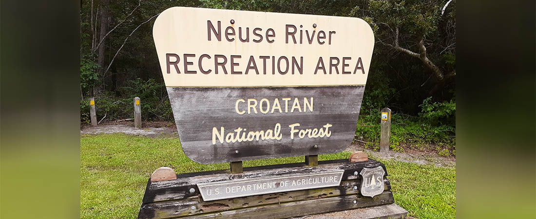 Neuse River Recreation Area and Flanners Beach. (Wendy Card)