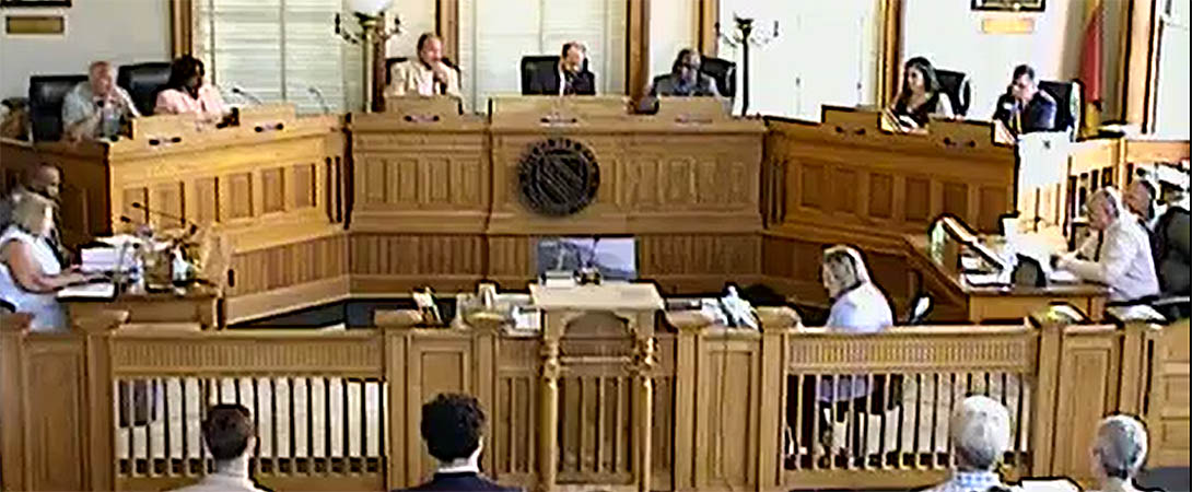 New Bern Board of Aldermen meeting - June 13