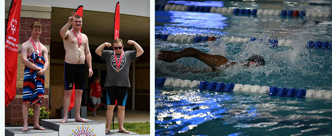 Special Olympic North Carolina Games winners
