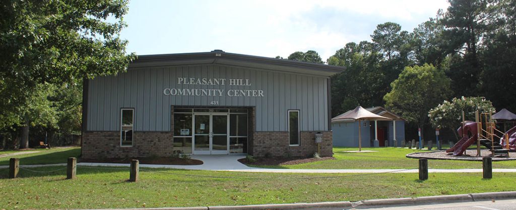Pleasant Hill Community Center in New Bern, N.C. (NBN Photo/Wendy Card)