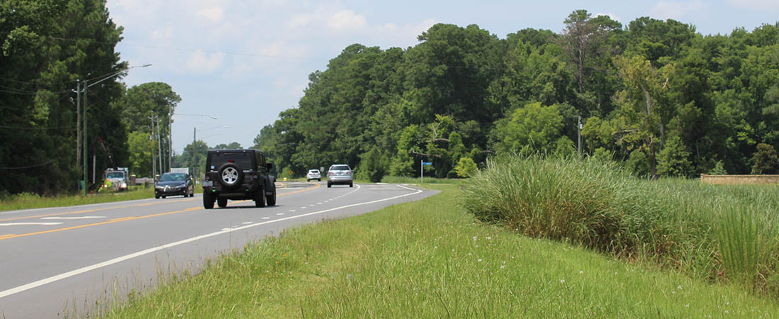 Washington Post Road in New Bern, NC. (NewBernNow.com photo)