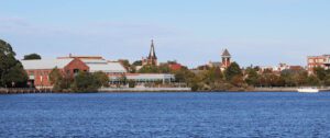 Downtown New Bern from Lawson Creek Park. (Photo by Wendy Card)