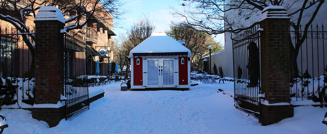 Picture of the Santa House taken in New Bern, NC on Jan. 22, 2025. (Photo by Wendy Card)