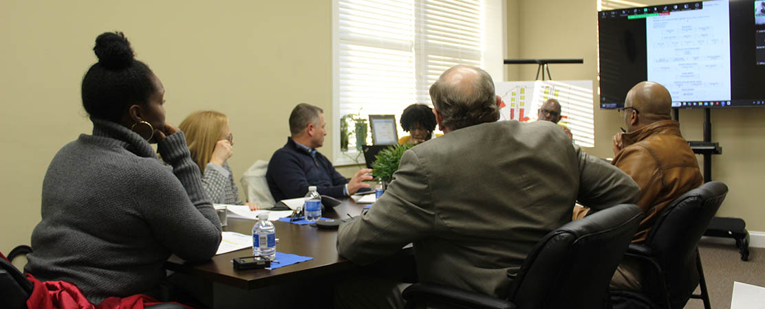 New Bern Housing Authority Board of Commissioners meeting on Feb. 17, 2025. (Photo by Wendy Card)