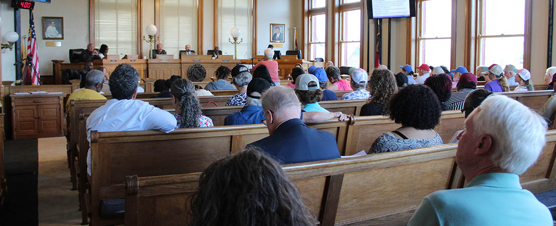 Board of Aldermen meeting on May 13, 2025 in New Bern, NC. (Photo by Wendy Card)