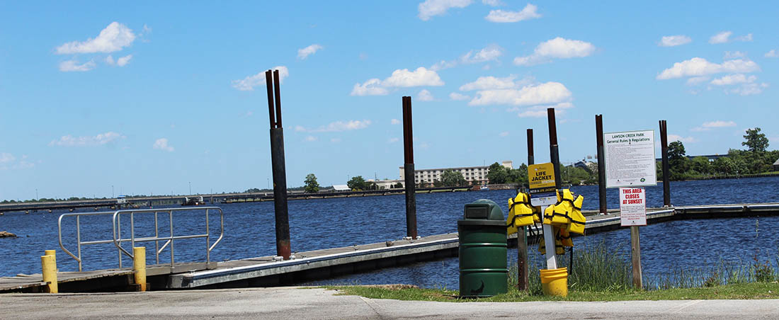 Lawson Creek Park in New Bern, NC. (Photo by Wendy Card)