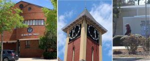 Photo of the Craven County Administration Building, City Hall and Craven County Board of Education Building in New Bern, NC. (Photo by Wendy Card)