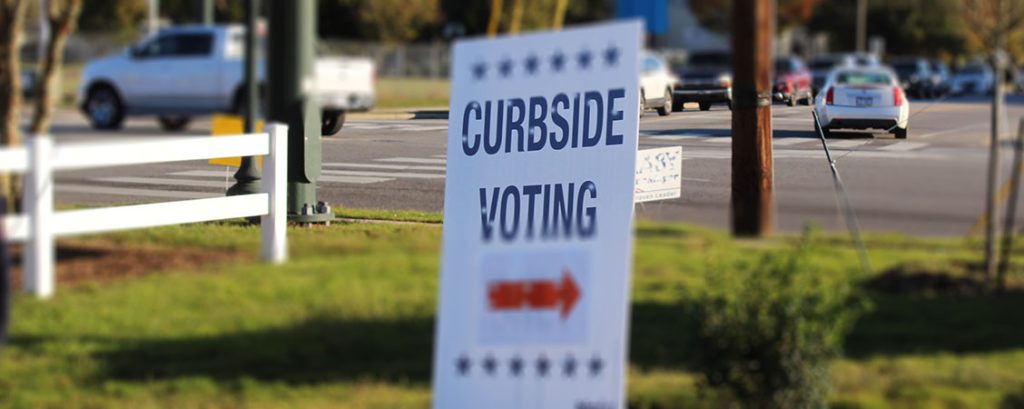 Early voting site in New Bern, NC. (Photo by Wendy Card)