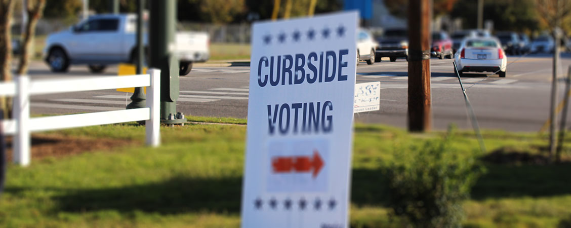 Early voting site in New Bern, NC. (Photo by Wendy Card)
