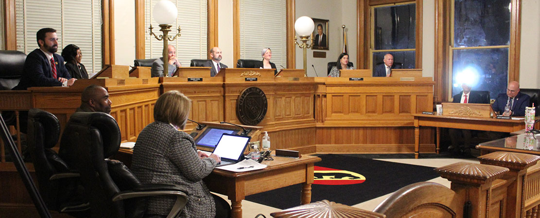 Board of Aldermen meeting at City Hall in New Bern, NC on Dec. 9, 2025. (Photo by Wendy Card).
