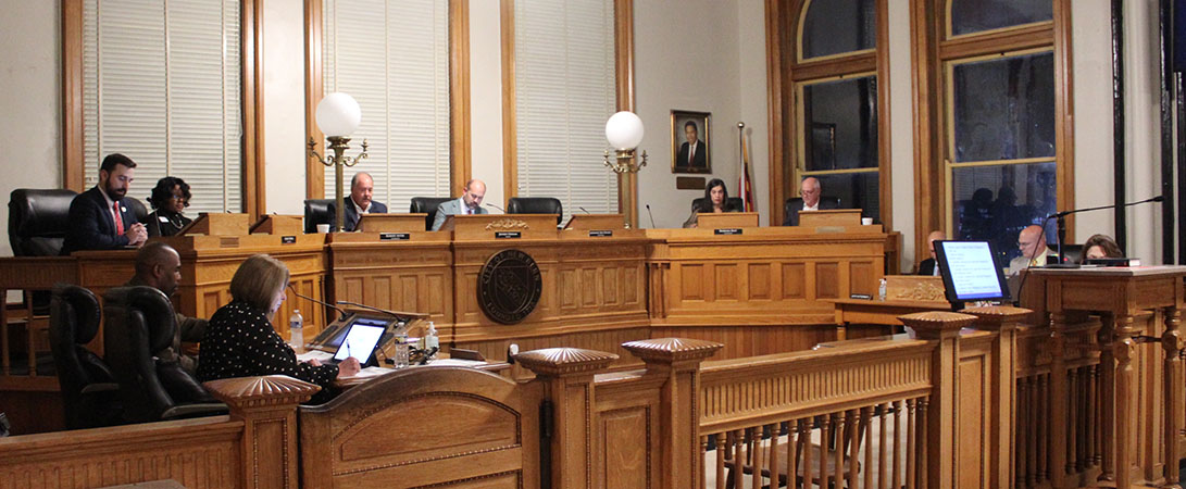 Board of Aldermen meeting on Nov. 25, 2025 at City Hall in New Bern, NC. (Photo by Wendy Card)