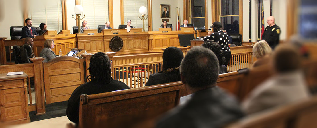 Board of Aldermen meeting at City Hall in New Bern, NC on Dec. 9, 2025. (Photo by Wendy Card)