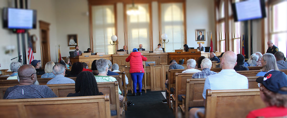 New Bern Board of Aldermen meeting at City Hall on March 10, 2026. (Photo by Wendy Card)