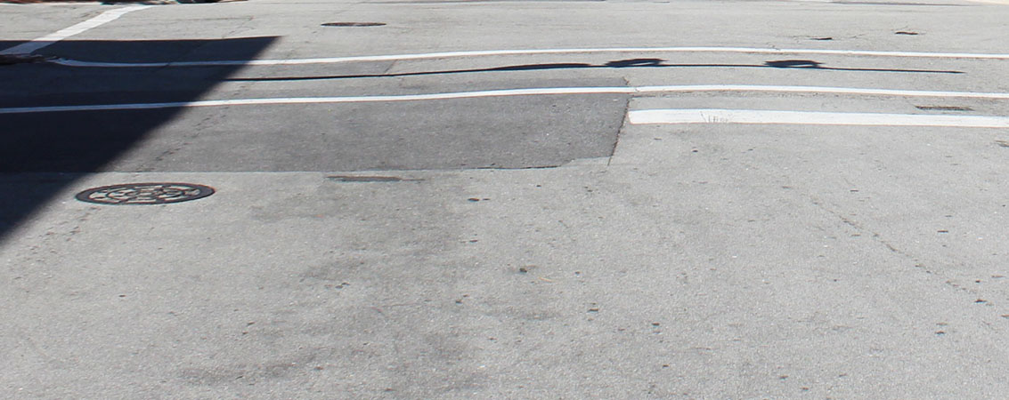 Crosswalk at Craven and Pollock streets in New Bern, NC. (Photo by Wendy Card)