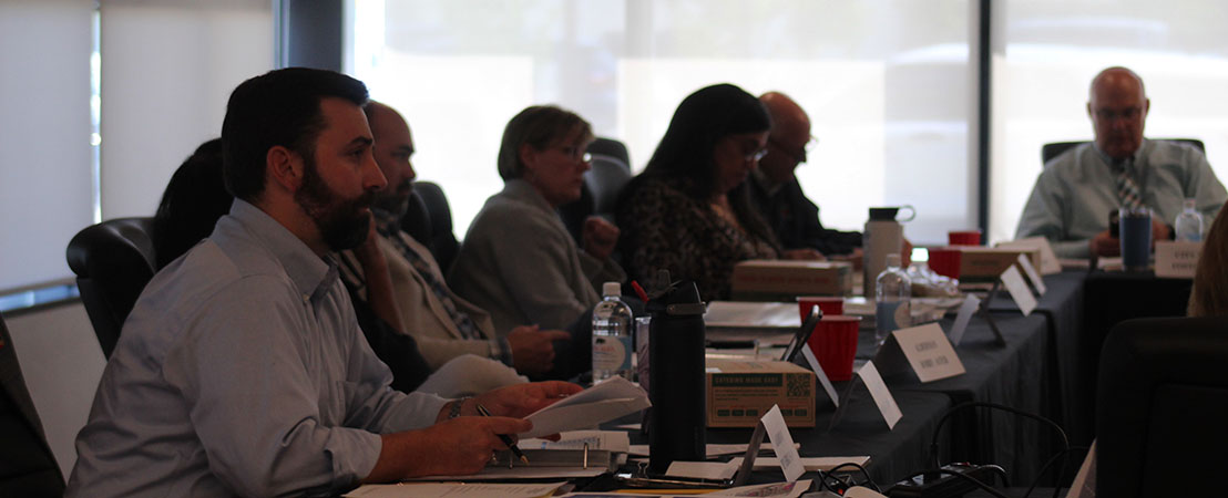 Photo of Board of Aldermen meeting on May 5, 2026 at Stanley A. White Recreation Center in New Bern, NC. (Photo by Wendy Card)