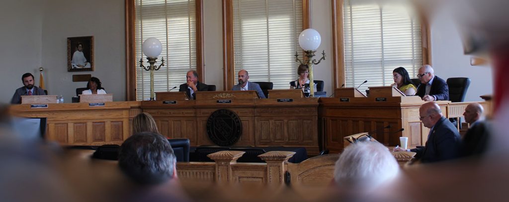 New Bern Board of Aldermen at City Hall in New Bern, NC on June 9, 2026. (Photo by Wendy Card)