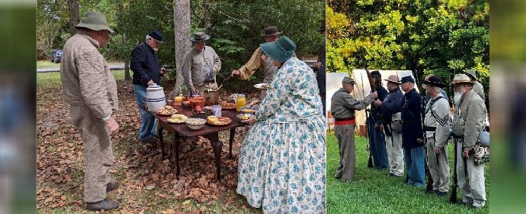 Living History Day at New Bern Battlefield Park (Photos courtesy of the New Bern Historical Society)