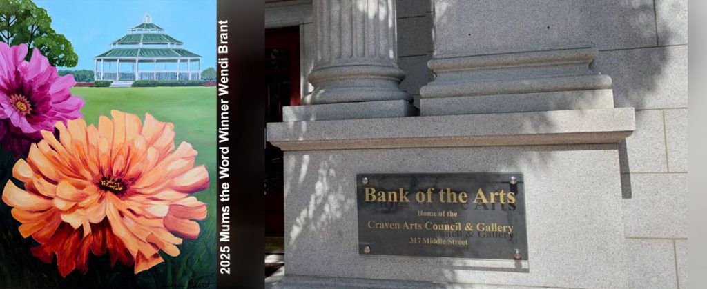 Bank of the Arts on Middle Street in New Bern, NC.