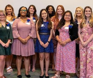 Group photo of 2022 Hageman Scholars