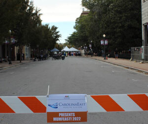 300 Block of Pollock Street facing west in New Bern NC